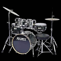 ударная установка Mapex drums M series - живые барабаны Мапекс на студии звукозаписи Amtors Seine